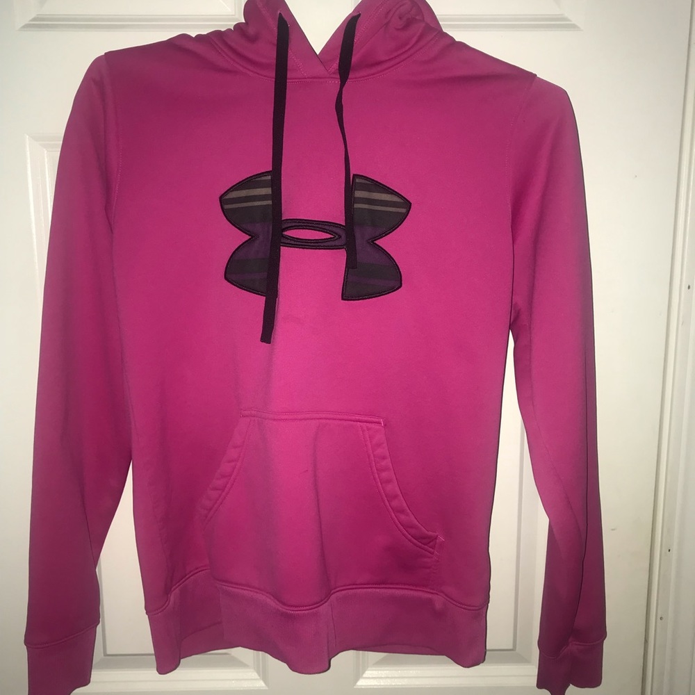🐙🌺🎆Magenta Under Armour Hoodie
